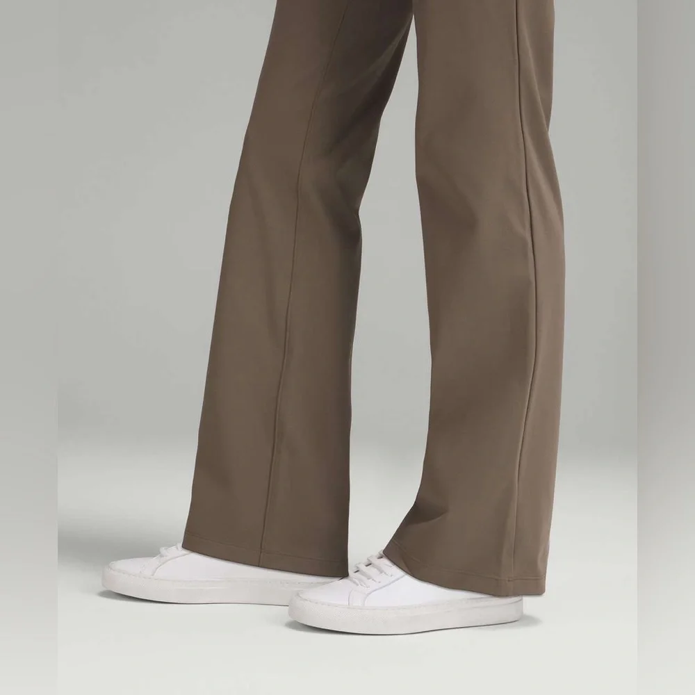 lululemon athletica Olive Green Wide-Leg Pants